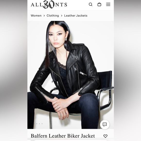 ALL SAINTS Balfern Jacket - Picture 1 of 6